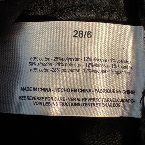 SkinnyGirl Black Paul Zebra Printed High-Rise Skinny Jeans, NEW with Tags - Picture 16 of 16